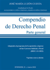 COMPENDIO DE DERECHO PENAL PARTE GENERAL - 9788411700801